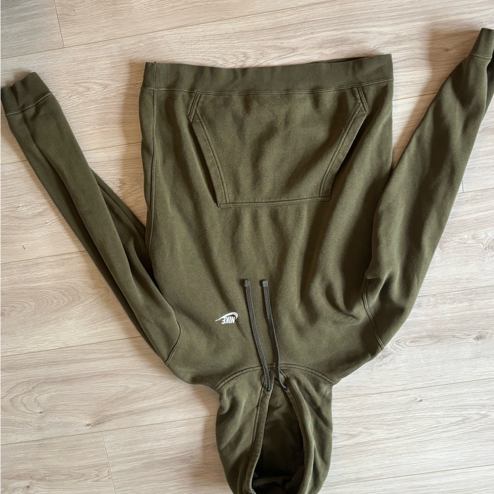 Nike Olive Pullover Hoodie